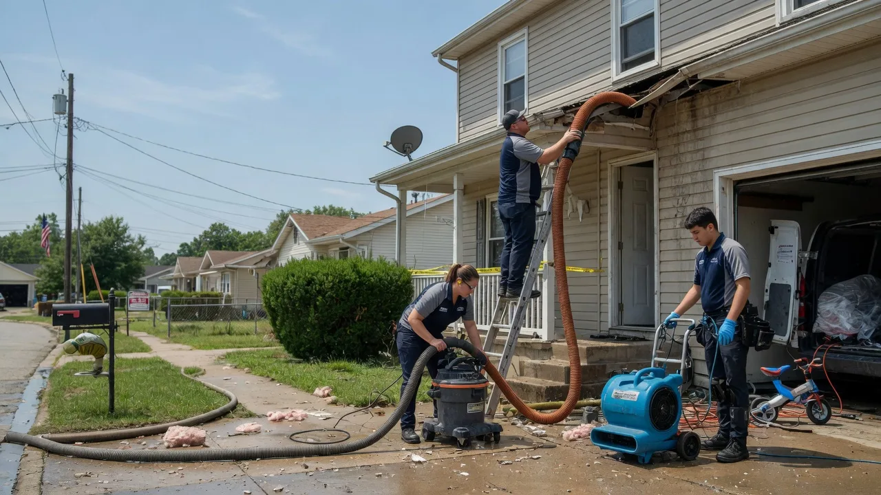 Water Damage Restoration in Pretty Prairie, KS near me